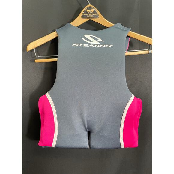 Pink Stearns Youth Hydroprene Vest - Picture 2 of 6